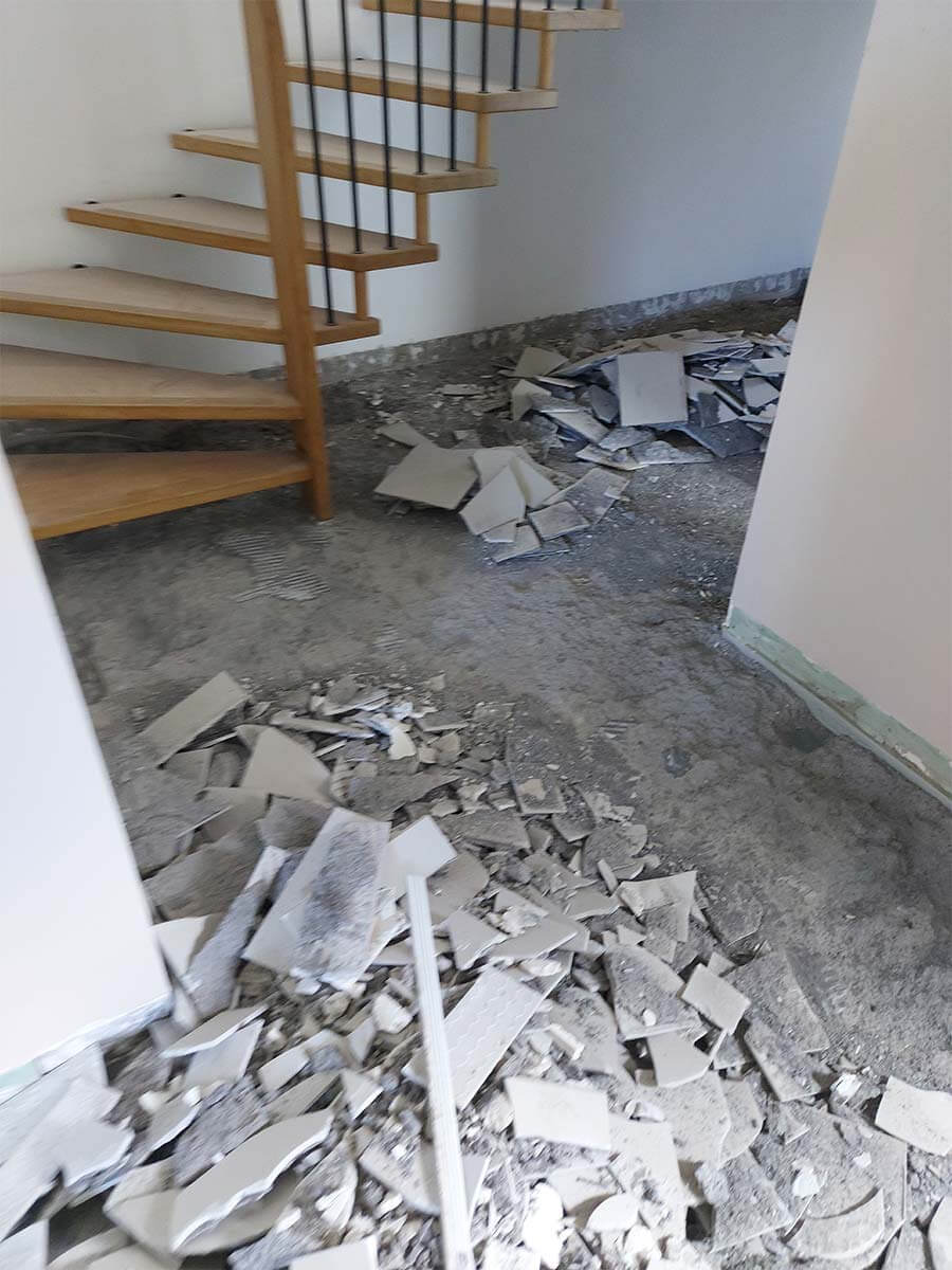 Chantier avant / apres 01 avant