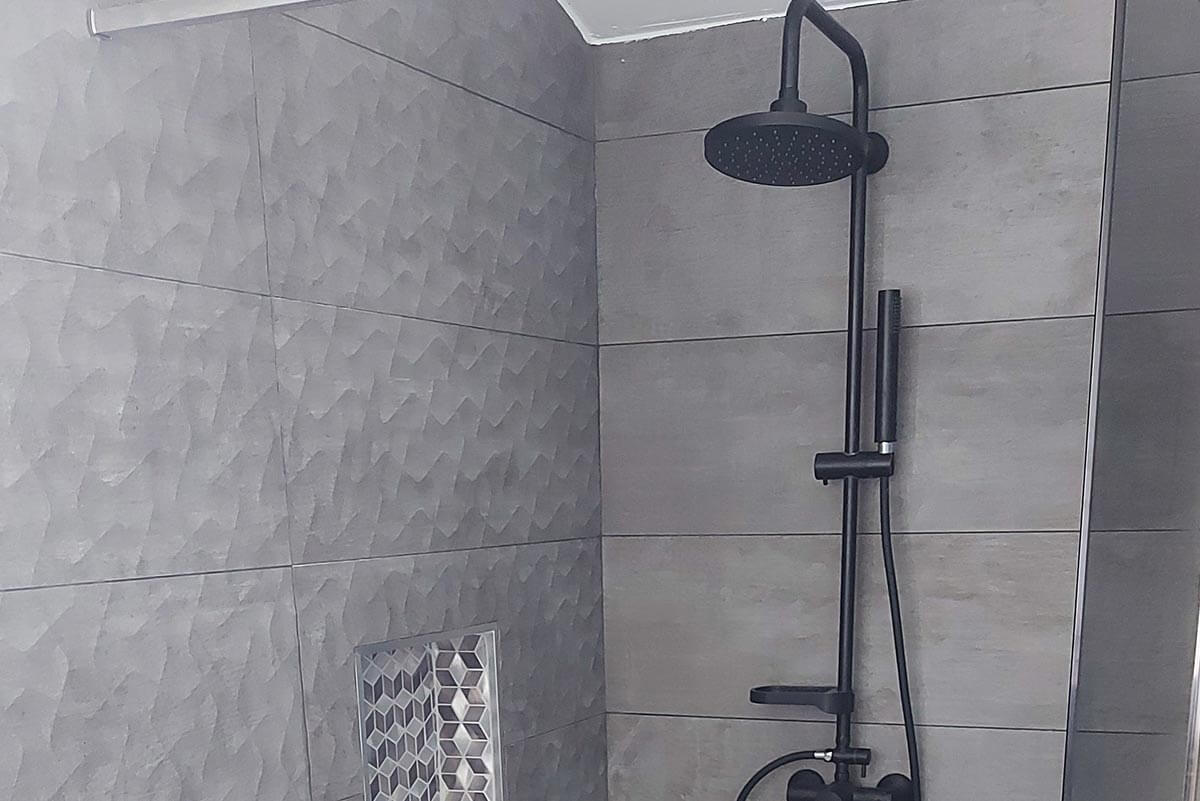 Creation de douche a l'italienne